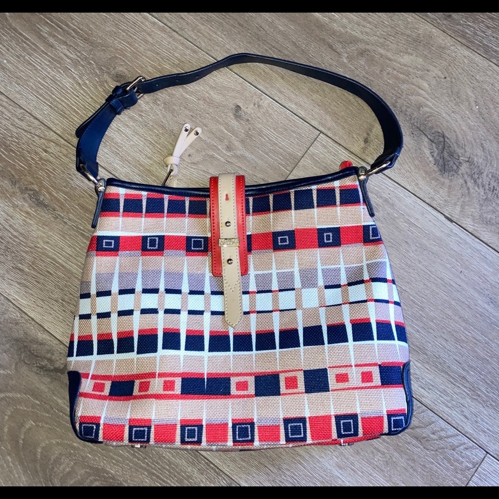 SPARTINA  449 Daufuskie Island QUARTERDECK Pattern Shoulder Bag Handbag
